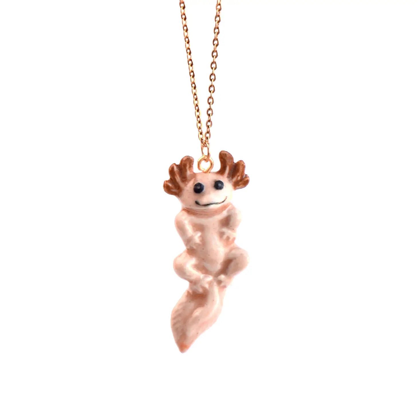 Axolotl Salamander Necklace